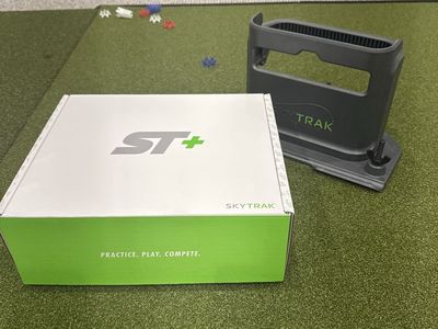 SkyTrak ST+ Launch Monitor with Protective Case and Original Box