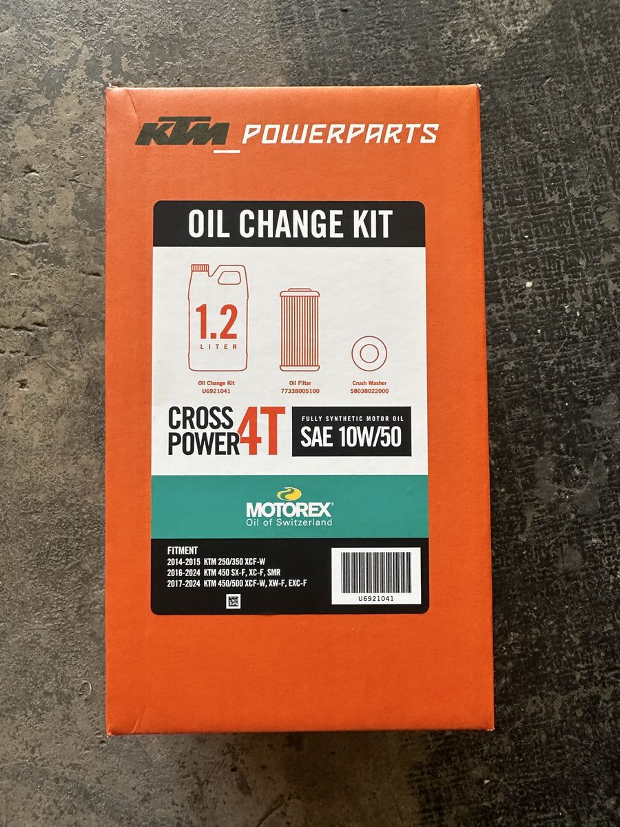 Ktm oil change kit