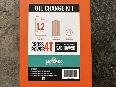 Ktm oil change kit