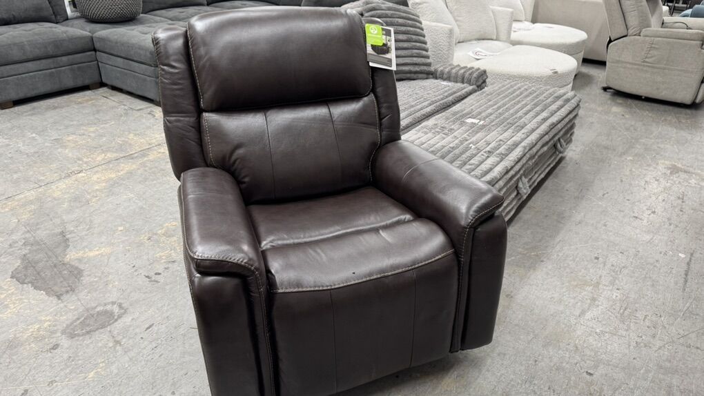 Chair Leather Electric Rocker New
