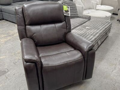 Chair Leather Electric Rocker New