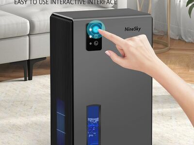 Dehumidifier 95 OZ Water Tank, (1000 sq.ft)