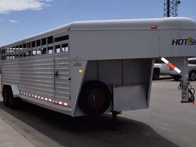 20ft Hot Shot Gooseneck Livestock Trailer
