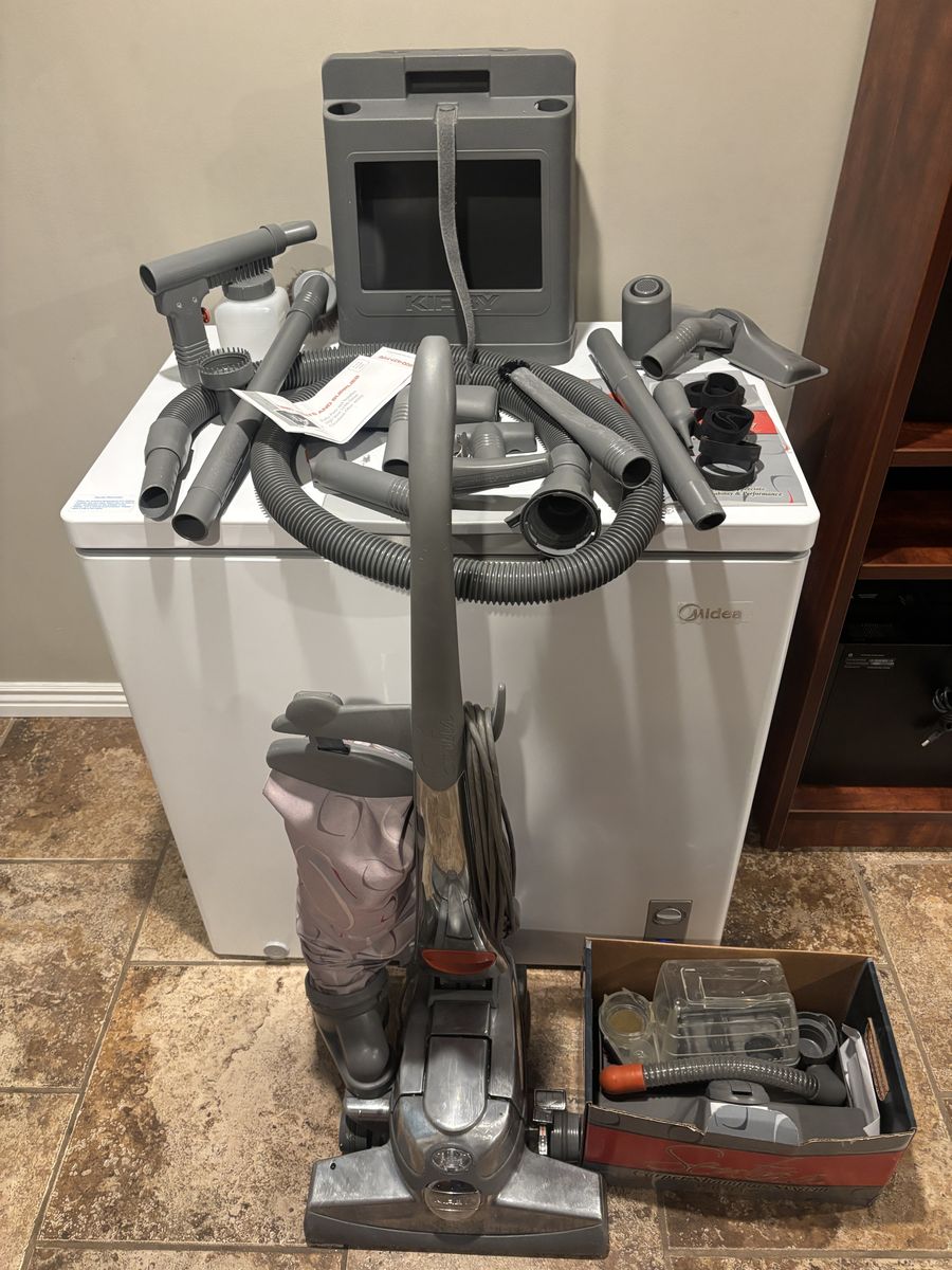 Complete Kirby Sentra Vacuum / Carpet Cleaner System.