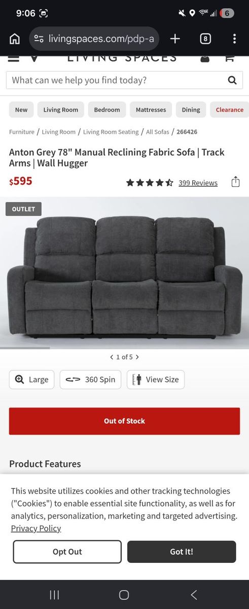 couch recliner