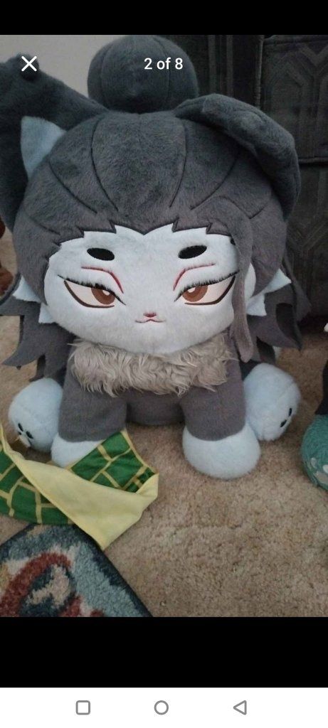 Genshin Impact Plushie Set - Yae Miko, Scaramouche, and Kazuha, Unofficial Fan Merch, UsedGood