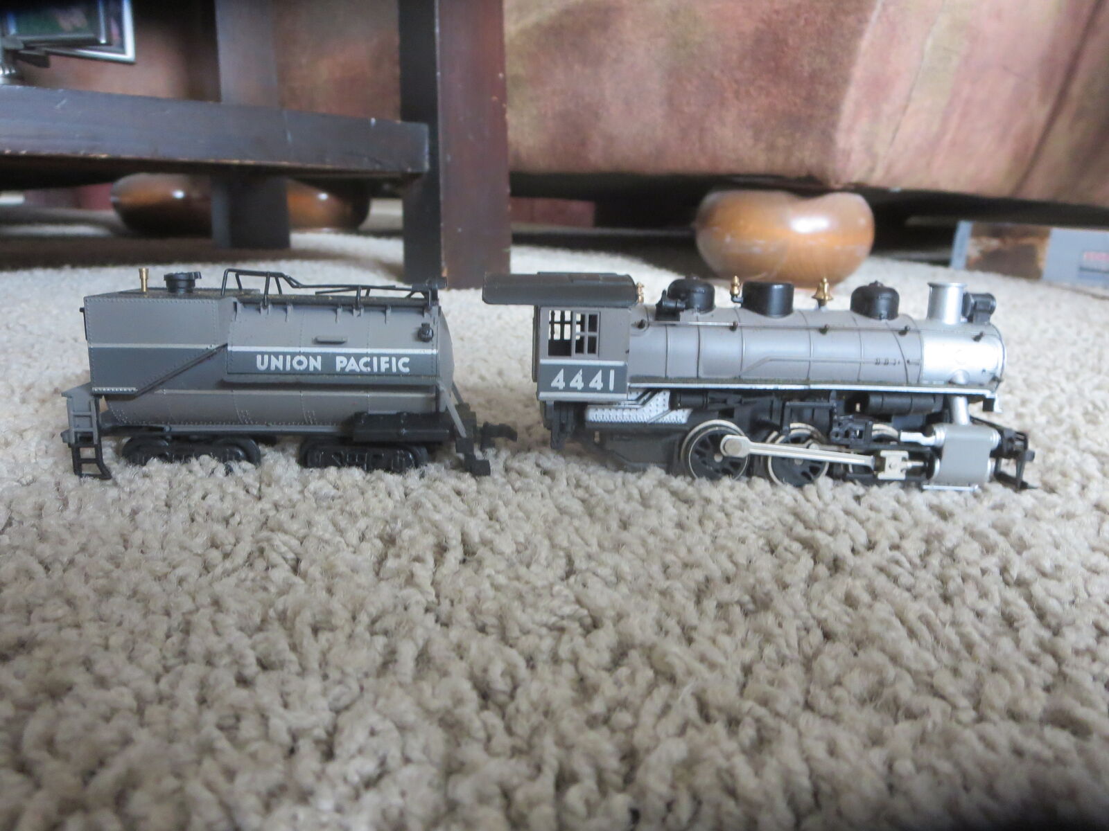 Bachmann 4441 HO 1:87 gauge Steam engine Locomotive & amp trailer rare