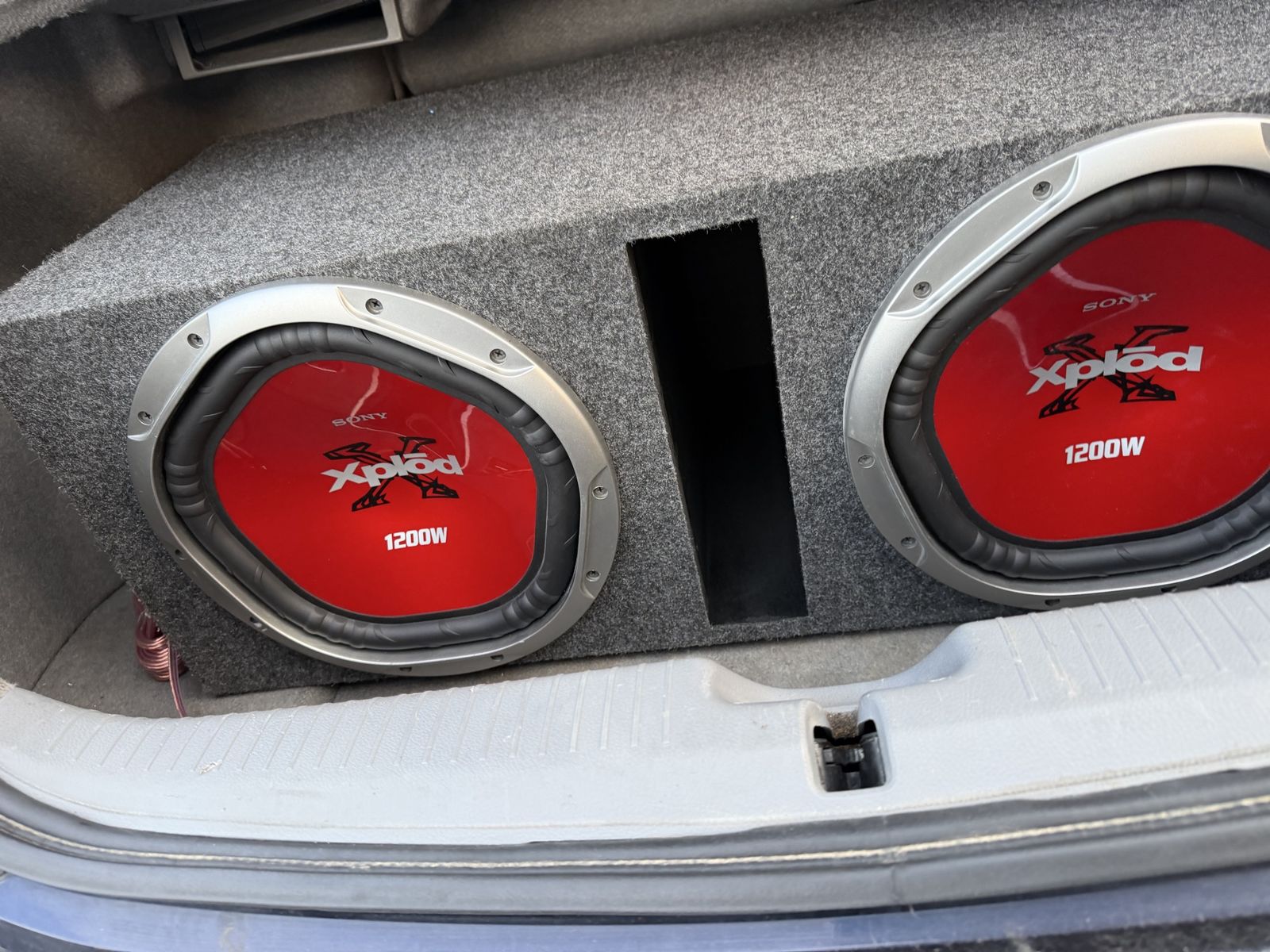 12 inch subwoofer with ported box