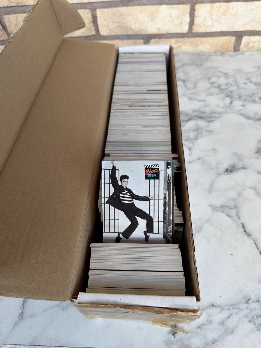 RARE!!!!! Vintage Elvis Movies Trading Cards Full Box Set - Collectible Music Memorabilia