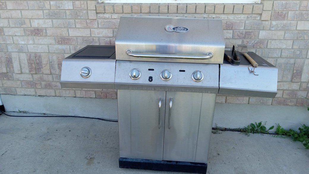 Char Broil Red Grill Barbecue Stainless Steel Parts