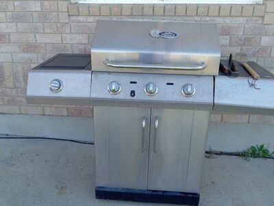 Char Broil Red Grill Barbecue Stainless Steel Parts