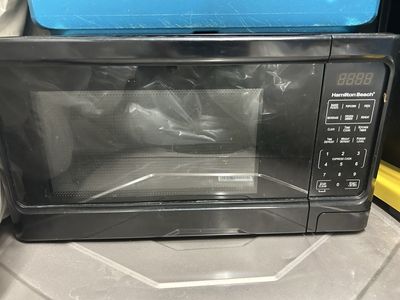 Hamilton Beach Countertop Microwave Oven, Black - Tested & Working, Great Condition