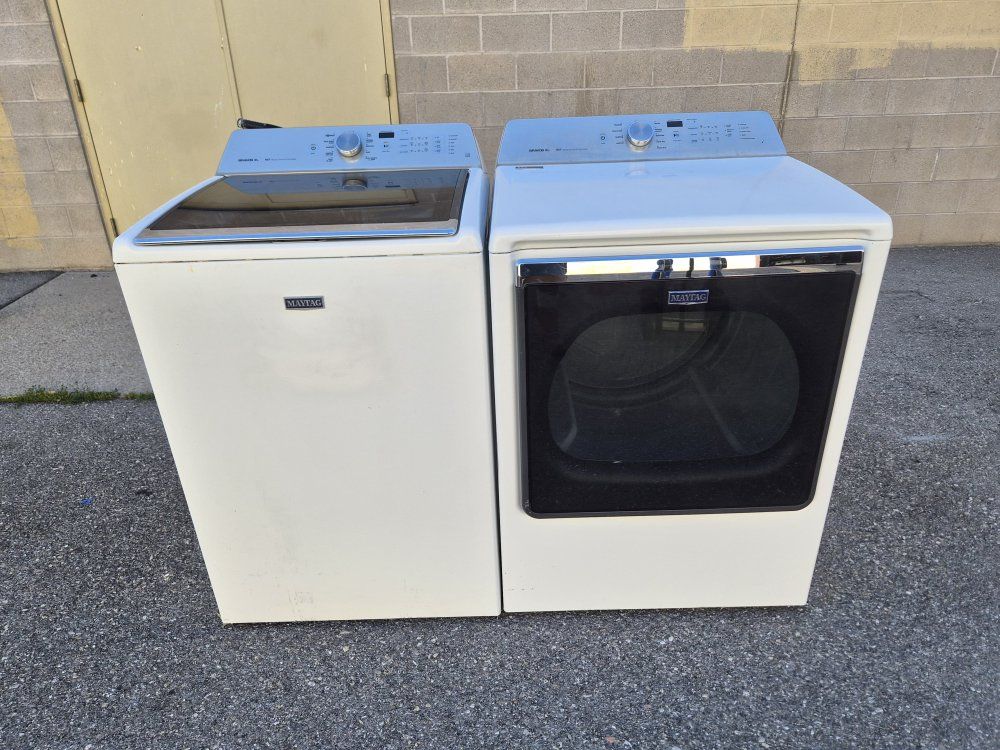MAYTAG SET washing machine and  dryer, free delivery