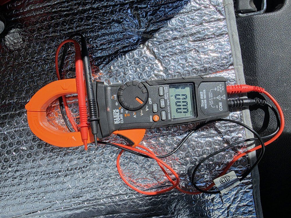 KLEIN CL 900 AMP METER