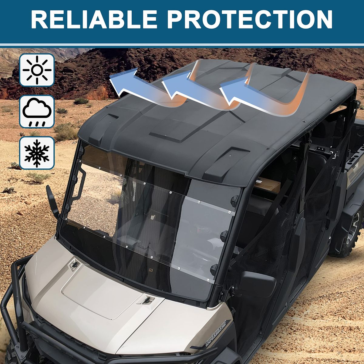 UTV Roof for Ranger XP 1000 Crew,