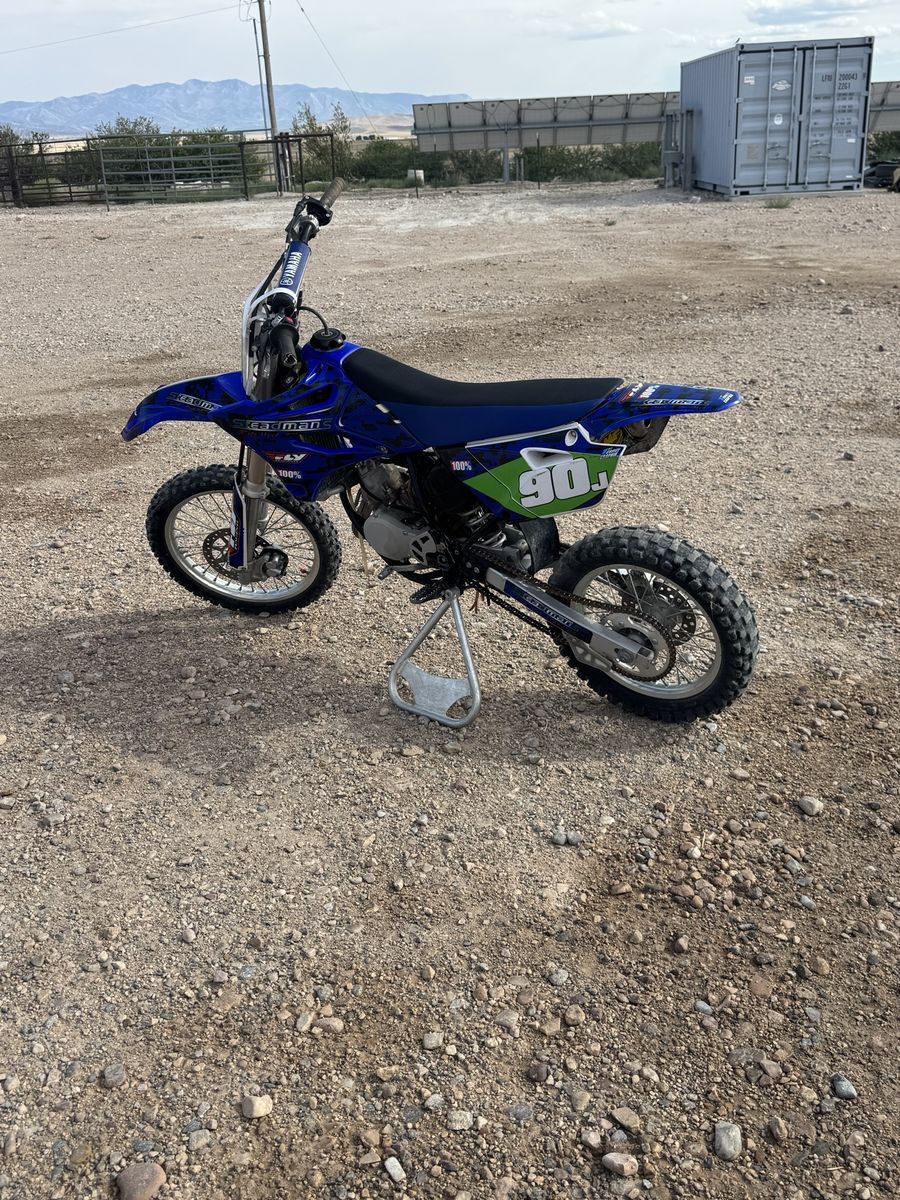YZ85 Yamaha motorcycle 