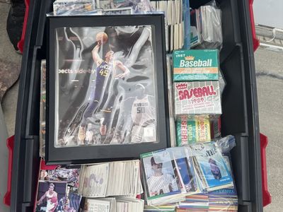 Collectible sports cards