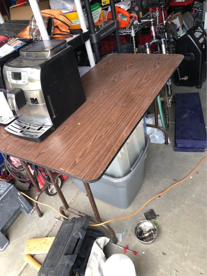 Two Wood Folding Tables 4’x2’x29”