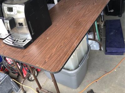 Two Wood Folding Tables 4’x2’x29”