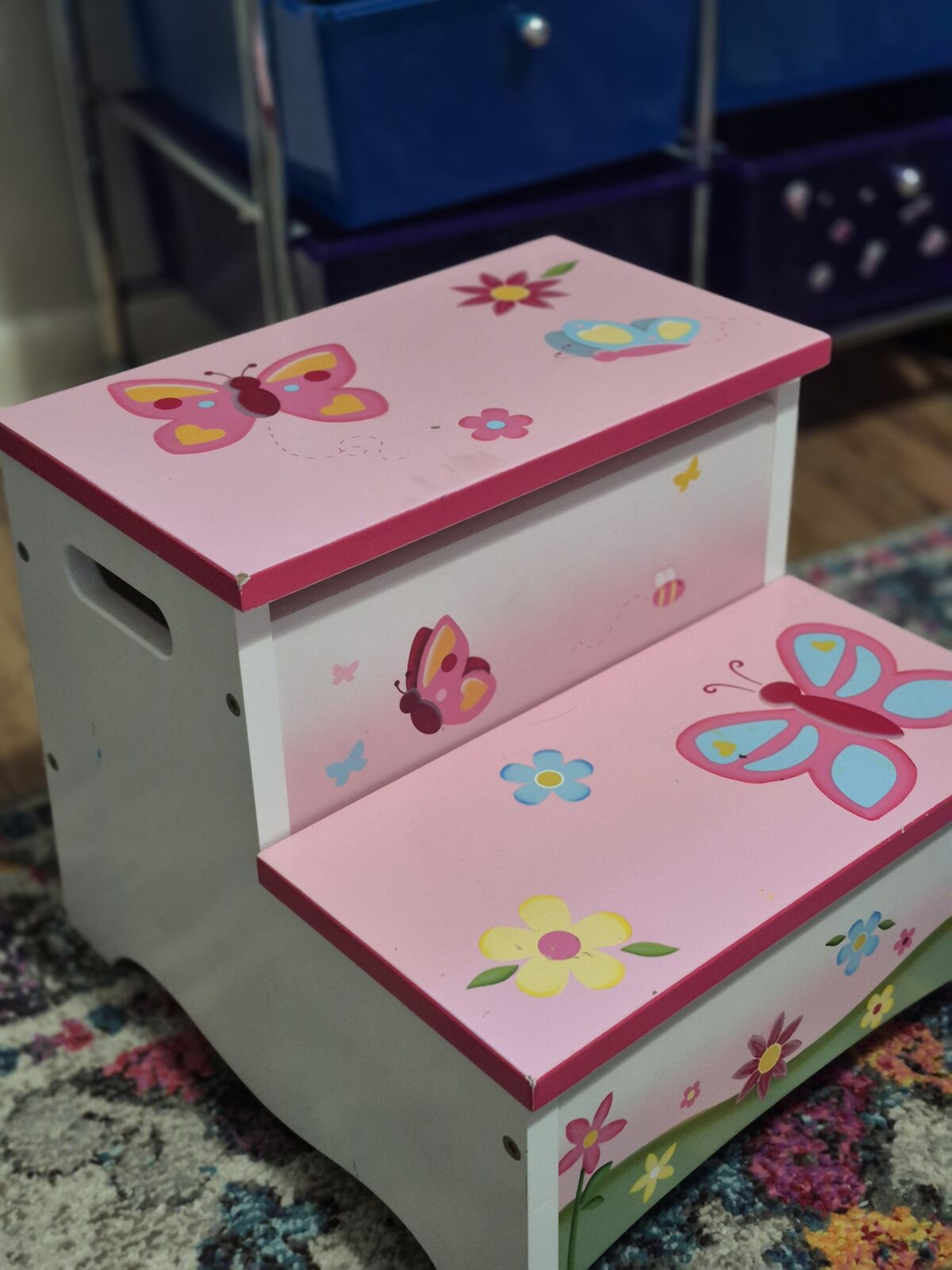 Step stool for kids.