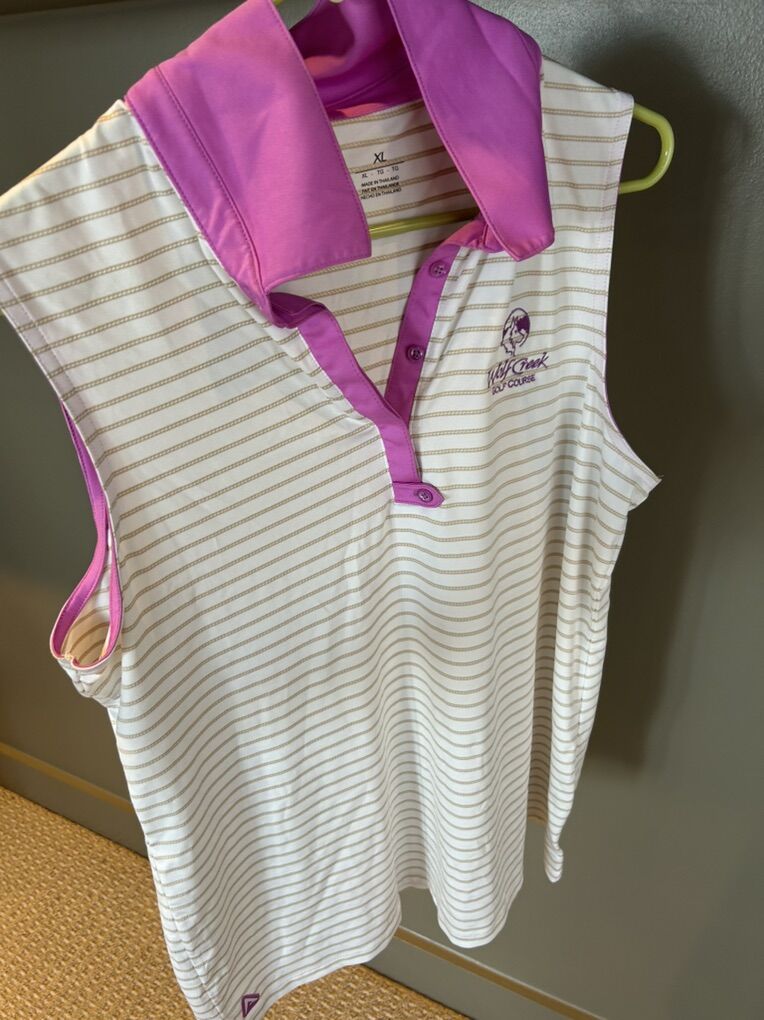 Women’s Sleeves Golf Shirt XL