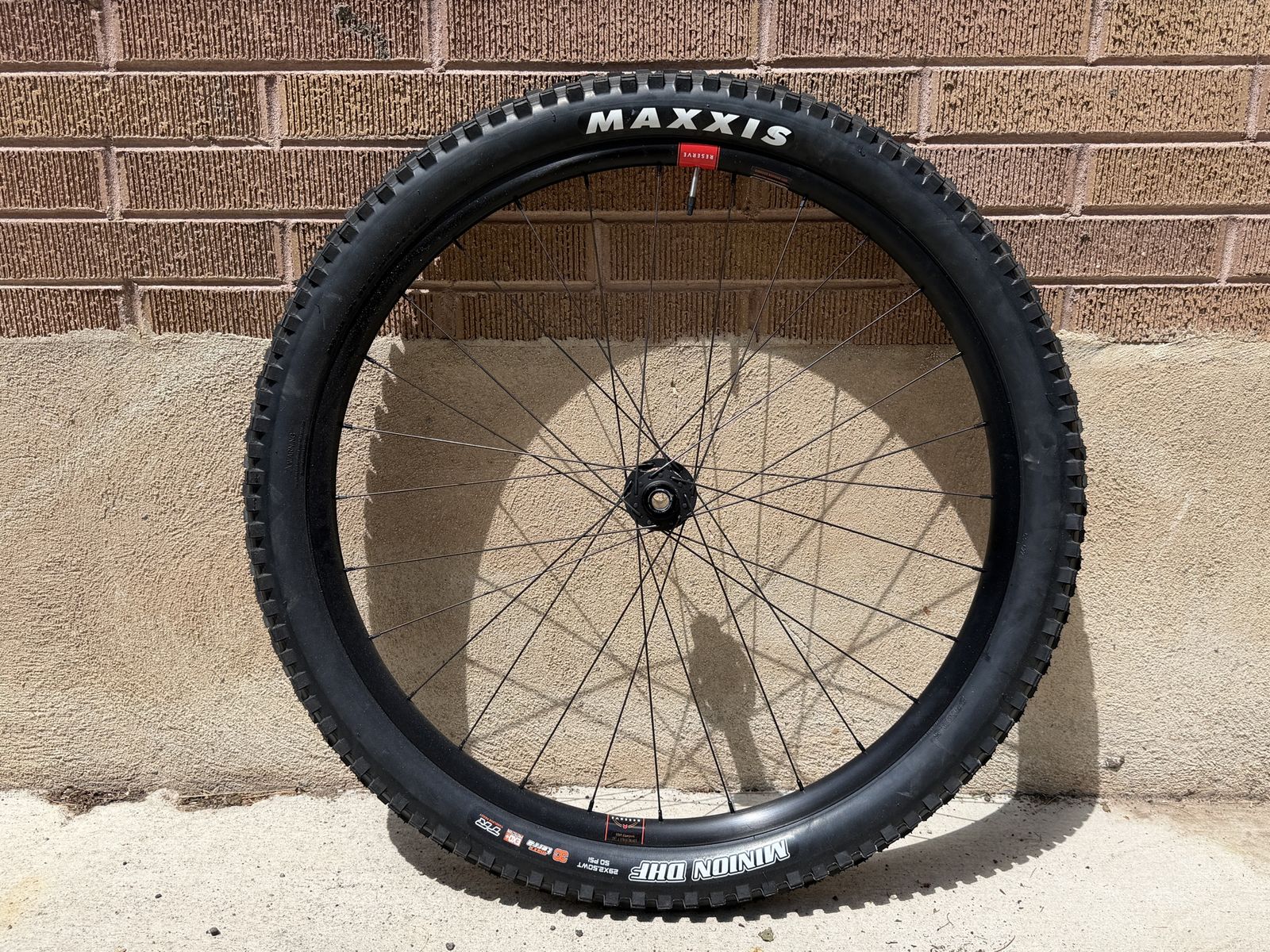 Reserve 30 SL AL Mountain Bike Wheelset 29" Maxxis Minion DHF Tire- Front - Boost Spacing