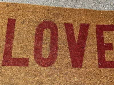 Doormat valentines