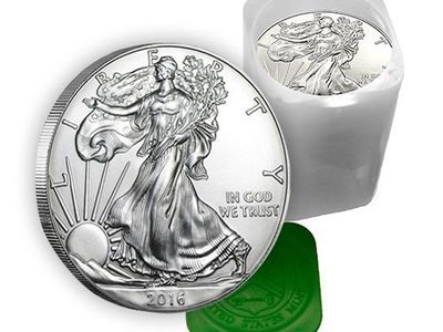 Mint Tube of 20 American Silver Eagles
