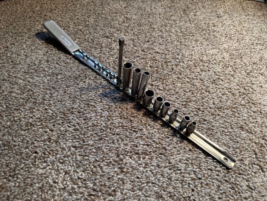 1/4 Dr. Craftsman SAE MM Socket Set and Extention