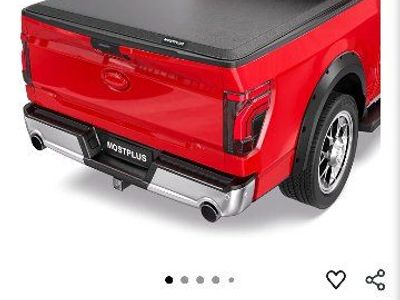 MOSTPLUS 5.5FT Roll-Up Soft Vinyl Truck Bed Tonneau Cover for 2009-2025 Ford F150 short bed trucks