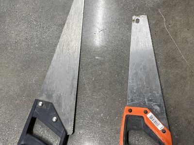 Jorgensen & Unbranded Hand Saws (2-pack) for Woodworking, Used