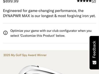 Wilson Dynapwr Max Steel Irons Golf Club Set (5-G) - Left Handed