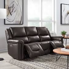 Alba Leather Power Reclining Sofa with Power Headrests 1861792 #105274