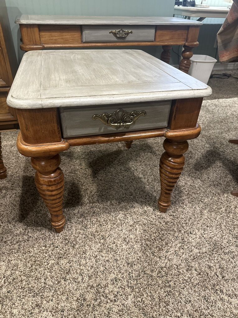 Two End Tables And Entry Table