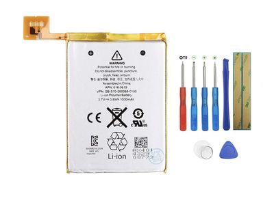 SWARK 616-0619 iPod Touch 5th Gen Replacement Battery Kit (1030mAh) with Tools