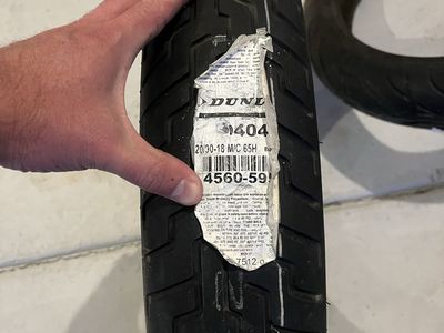 Dunlop D404-F tire 120/30/18