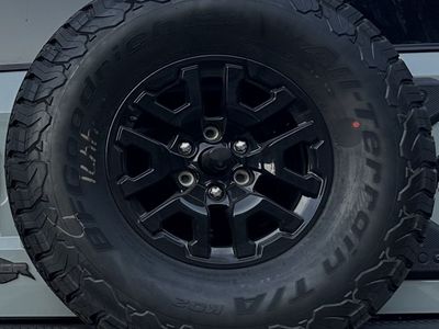 4 BFGoodrich All-Terrain T/A 37” KO2 Tires with 17” Ford Raptor Wheels