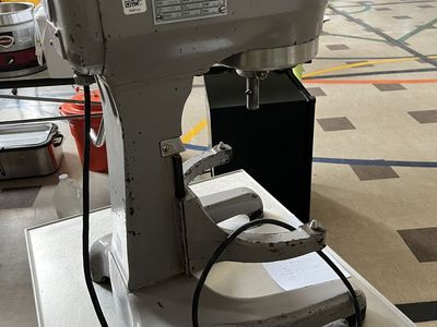 Hobart Heavy Duty Commercial Kitchen Mixer with Cart