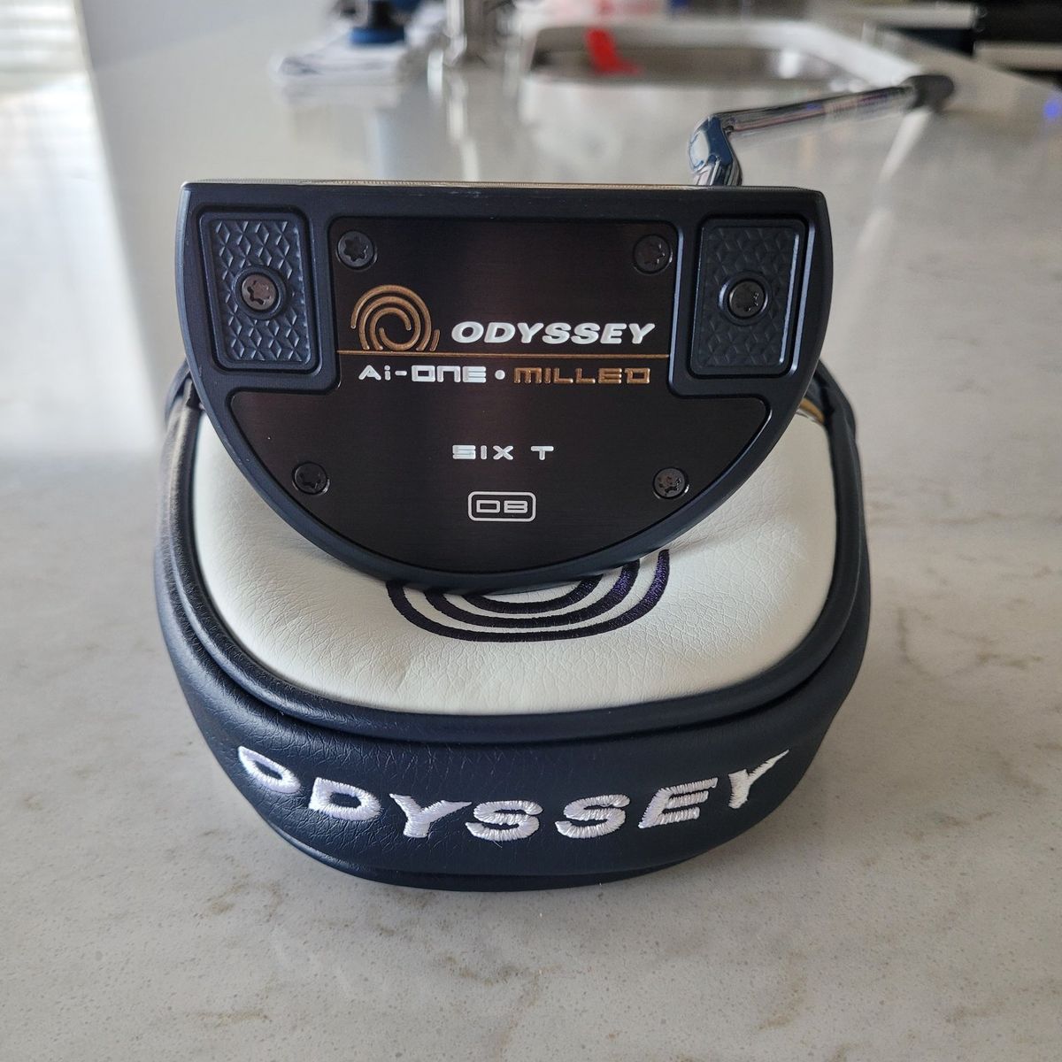 NEW-Odyssey Ai-One Milled Six T DB Putter 35in