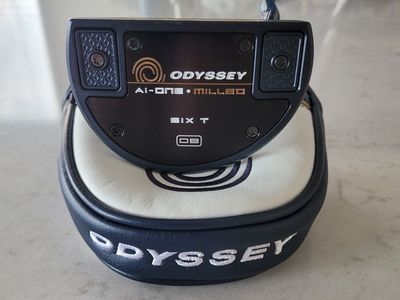 NEW-Odyssey Ai-One Milled Six T DB Putter 35in