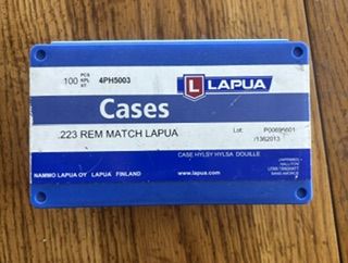 .223 Lapua Rem Match brass