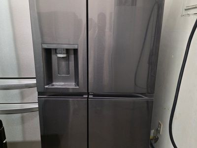 Lg black stainless refrigerator