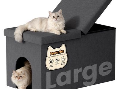 3-in-1 Cat Litter Box Enclosure