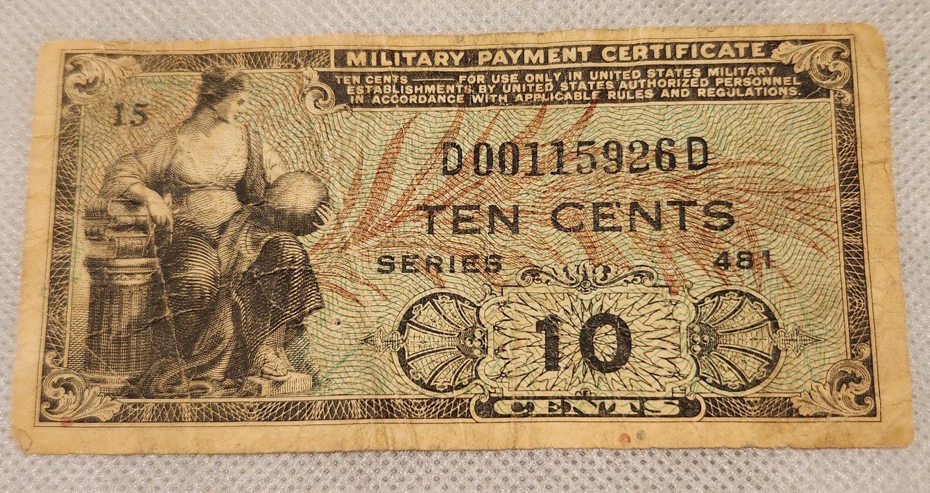 1954 Military Payment Certificate