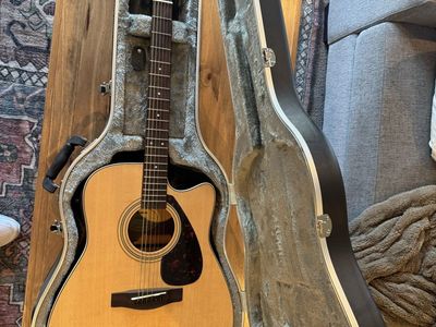 Yamaha FX335C Acoustic-Electric Guitar with Hardshell Case