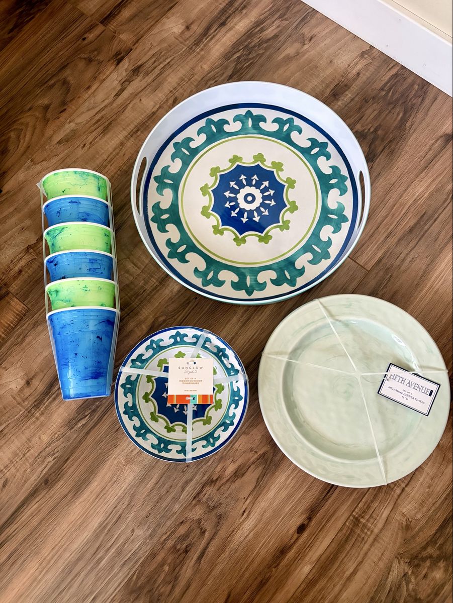 Melamine Patio / Outdoor Dining Set