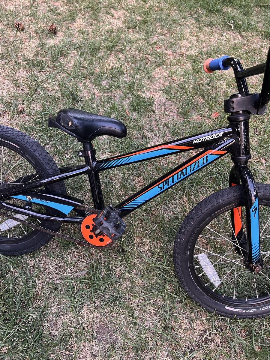 Specialized Hotrock Kids BMX Bike 16 inch Black/Blue/Orange