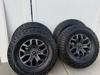 BF Goodrich K03 LT305/70R18 on Ford Tremor rims.