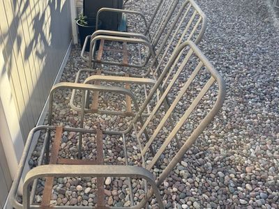 Free metal chairs