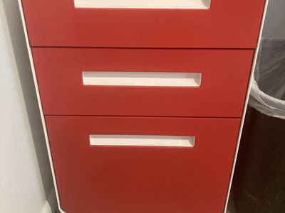 3 Drawer File Cabinet with Lock - Under Office Desk Metal Filing Cabinet, Legal/Letter File